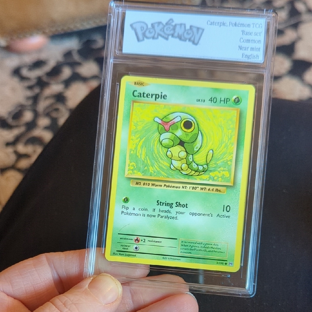 Pokemon Caterpie Card